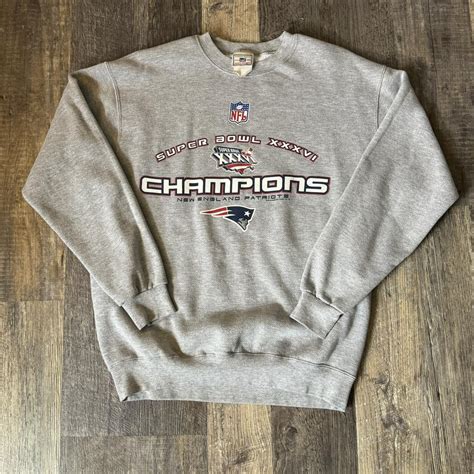 Vintage New England Patriots Super Bowl... - Depop