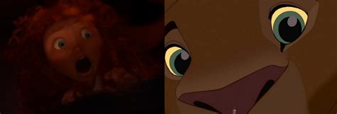 Nala scares Merida - The Lion King Fan Art (37452535) - Fanpop