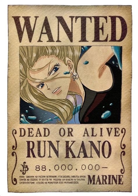 One Piece Wanted Poster Font Generator