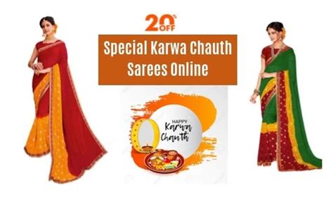 Special Karwa Chauth Sarees Online | by New Apsara | Medium