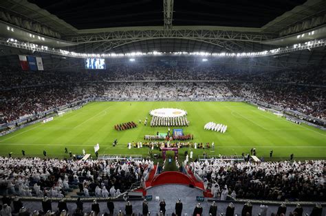 Qatar brings first new World Cup stadium to life as FIFA mulls ...