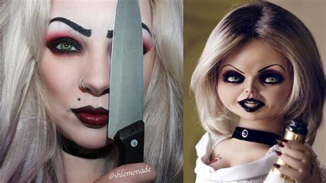 Tiffany Bride Of Chucky Makeup Tutorial | Rademakeup