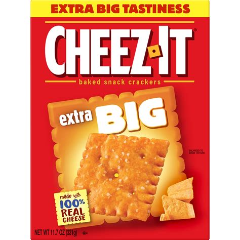 Cheez-it Big Original Baked Snack Crackers 11.7 oz. Box