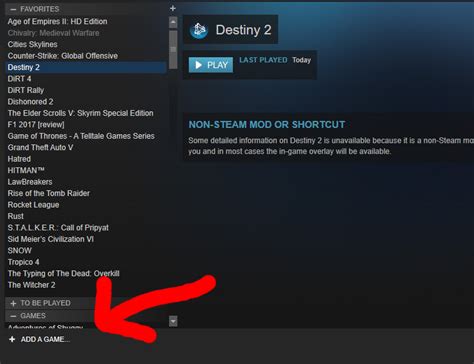 How to Play Destiny 2 Through Steam - Rocket Chainsaw