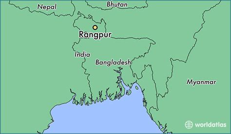 Where is Rangpur, Bangladesh? / Rangpur, Rangpur Division Map ...