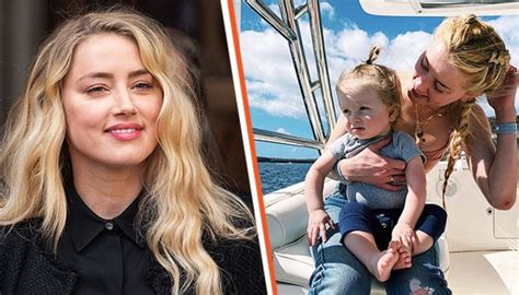 Amber Heard's baby Oonagh Paige is making headlines for 'daily size ...