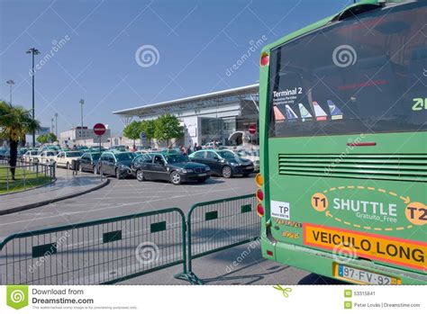 Lisbon Airport - Terminal Shuttle Bus Editorial Photo - Image of buses, spain: 53315841