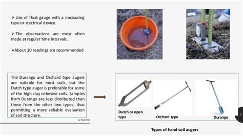 Presentation on hydraulic conductivity and drainable porosity