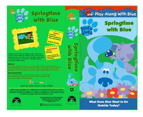 Springtime with Blue Homemade VHS Cover by PandaFan1999 on DeviantArt