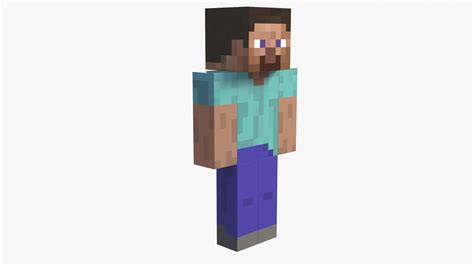 3D minecraft steve model - TurboSquid 1631019