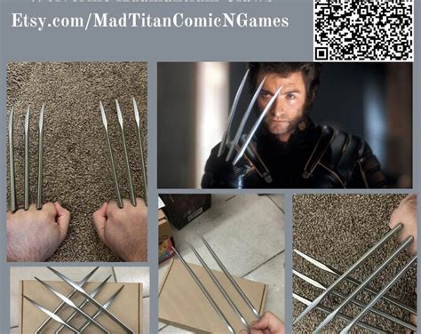 Wolverine Claws Wolverine Xmen Wolverine Costume - Etsy