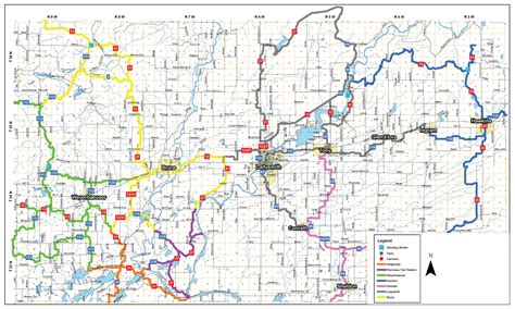 Ride-Rusk-Map | Wisconsin Electric Cooperative News