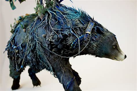 Surreal Animal Sculptures by Mixed-Media Artist Ellen Jewett