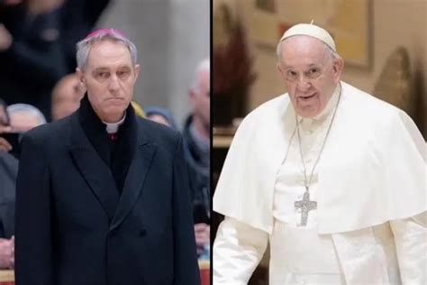 Pope Francis meets with Benedict XVI’s longtime secretary, Archbishop ...