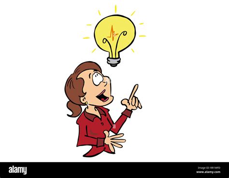 Idea cartoon hi-res stock photography and images - Alamy