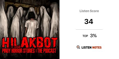 HILAKBOT PINOY HORROR STORIES | The Podcast - RED | Listen Notes