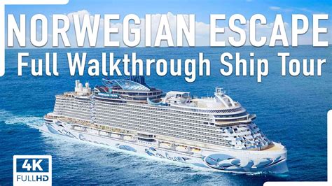 Norwegian Escape - Full Walkthrough Ship Tour & Review - Norwegian Cruise Line - Ultra HD - YouTube