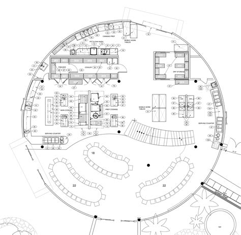 Kitchen: Duplicable City Center LEED Platinum Design for 150+ People