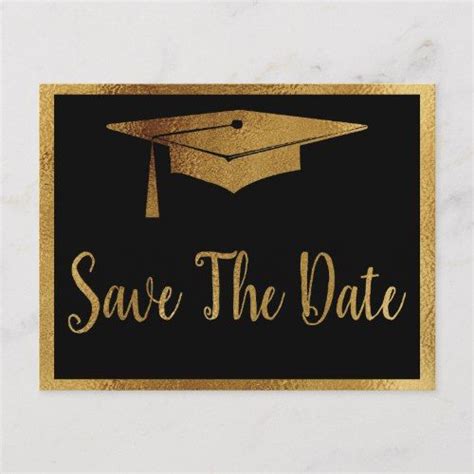 Graduation Save The Date Postcards