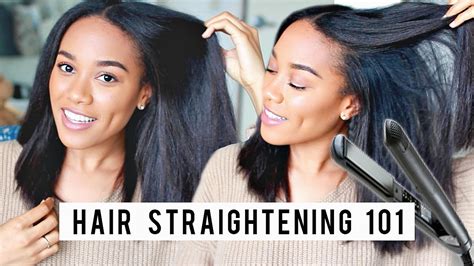 8 Tips for Straighter Hair | Flat Ironing Tips + Technique [Video ...