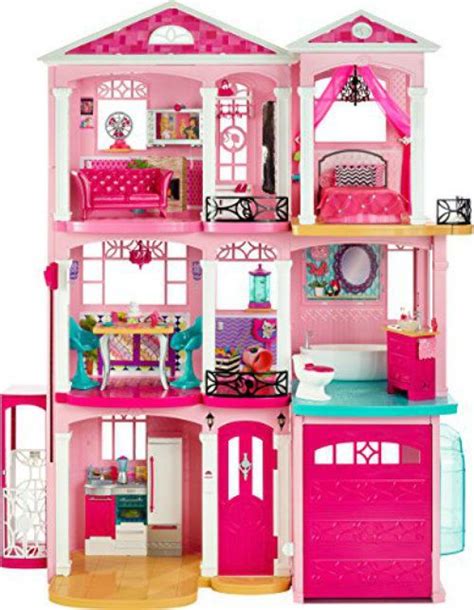 Barbie Dream House Doll Furniture 3 Story Elevator Accessories Girls Play Pink | Barbie house ...