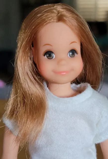 RARE VINTAGE MOD Barbie Skipper Friend Pose 'n Play Tiff Doll w/Skateboard $249.00 - PicClick