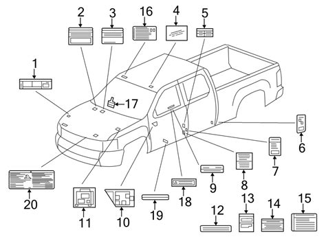 Chevy Silverado 1500 Parts Diagram