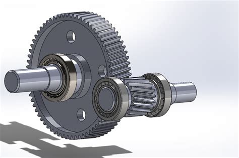 Gear assembly - SOLIDWORKS - 3D CAD model - GrabCAD