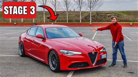 Alfa Romeo Giulia STAGE 3 TUNE: better than the Veloce?! - YouTube