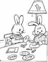 transmissionpress Easter Bunny Family Coloring Pages sketch template