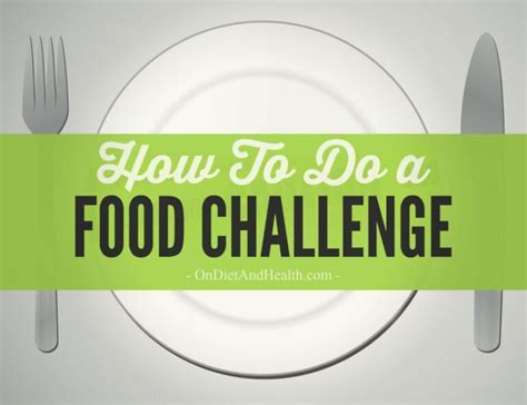 How to do a Food Challenge