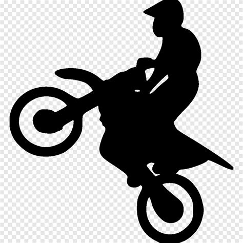 Motorcycle Silhouette Bicycle Motocross, motocicleta, bicicleta ...