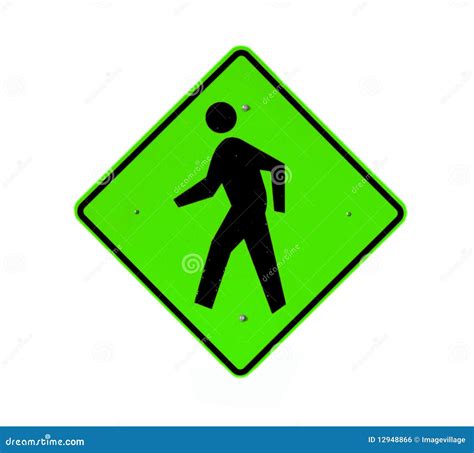 Walking Path Sign Royalty Free Stock Image - Image: 12948866