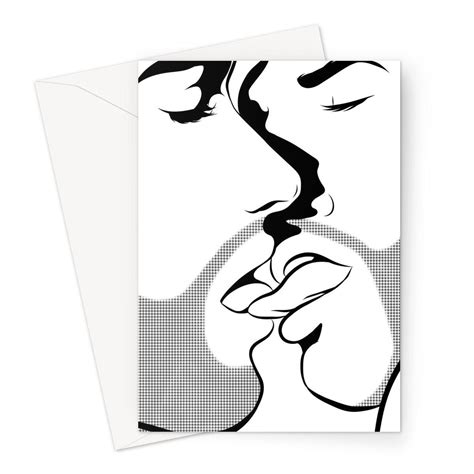 The Kiss Greeting Card – Unapologaytic