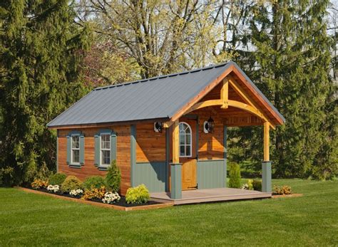 The Amish Structures - Signature Sheds | Amish house, Tiny house exterior, Cabin design