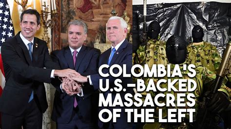 How Colombia's US-backed narco-regime massacred thousands of innocent ...