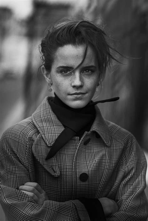 INTERVIEW MAGAZINE - EMMA WATSON - Paryż, 2017 r. - Peter Lindbergh Emma Watson Linda, Style ...