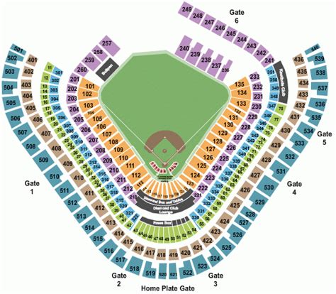 Angel Stadium Seating Chart With Rows And Seat Numbers | Cabinets Matttroy