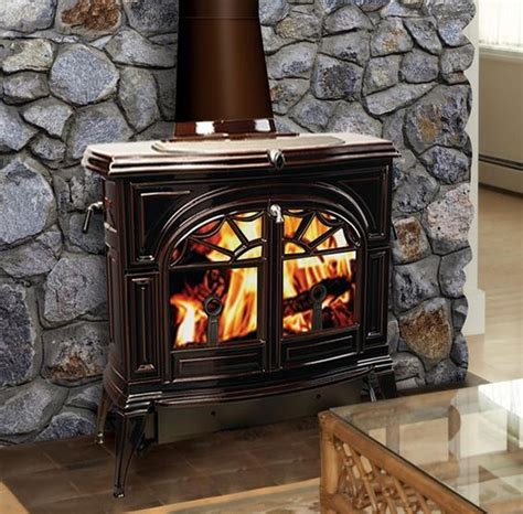 Vermont Casting Intrepid Wood Stove, Classic Black