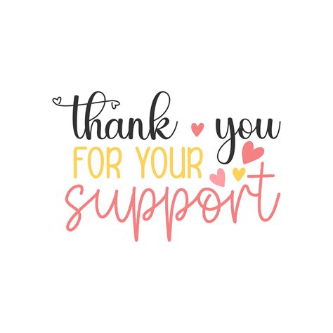 Thank You for Your Support Etsy Shop Sticker Thank You Happy - Etsy in ...