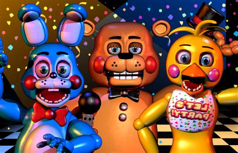 Fnaf toy animatronics fan art