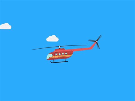 Animation Clipart Helicopter