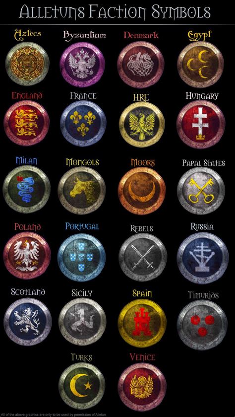 Medieval 2 Faction Symbols by AlLeTuN on DeviantArt - Medieval 2 ...