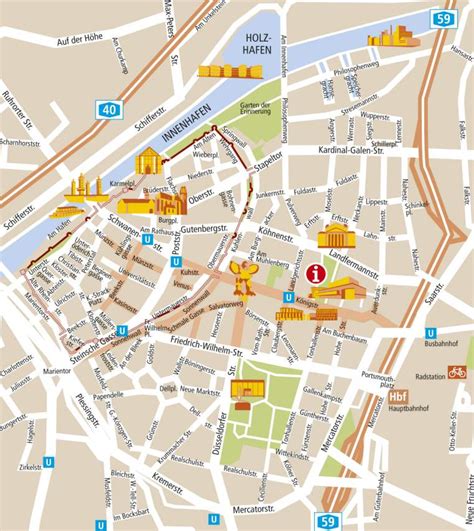 Large Duisburg Maps for Free Download and Print | High-Resolution and Detailed Maps