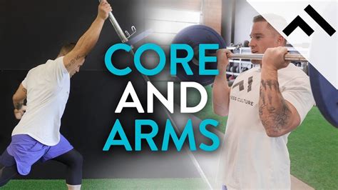 Active Recovery Day (CORE & ARM WORKOUT) | Trainer Series | Arm workout ...