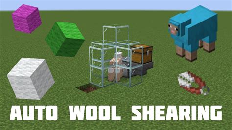 How To Make An Automatic Sheep Farm In Minecraft Bedrock