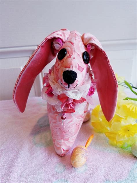 Easter Bunny Stuffed Animal Easter Decor Home Decor - Etsy