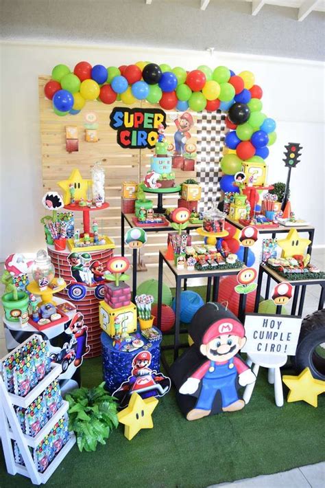 Mario Party Decoration Ideas