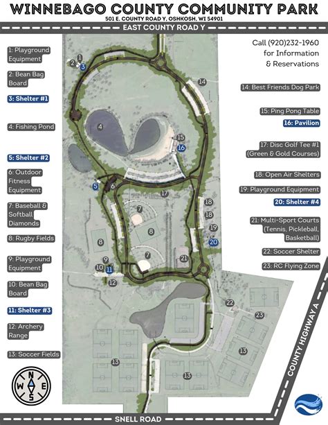 Map of the Park | Winnebago County