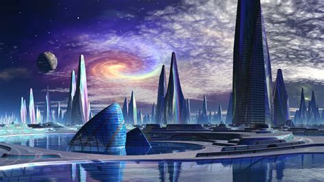 utopia_m41_file_1684391.jpg (1280×720) | Sci fi city, Landscape scenery ...